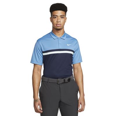 Nike Dri-Fit Victory CB Golf Polo Shirt - Blue