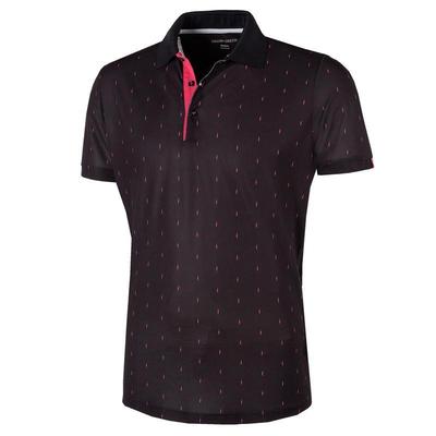 Galvin Green MAYSON Ventil8+ Golf Shirt - Black - thumbnail image 1