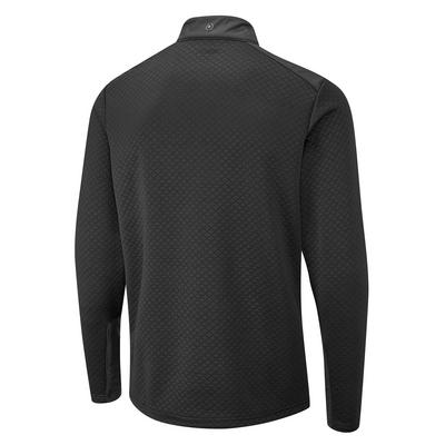 Ping Marshall Half Zip Fleece Golf Sweater - Black - thumbnail image 2