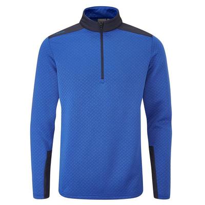 Ping Marshall Half Zip Fleece Golf Sweater - North Sea/Navy - thumbnail image 1