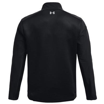 Under Armour Men's UA Storm Daytona Zip Golf Sweater - Black - thumbnail image 2