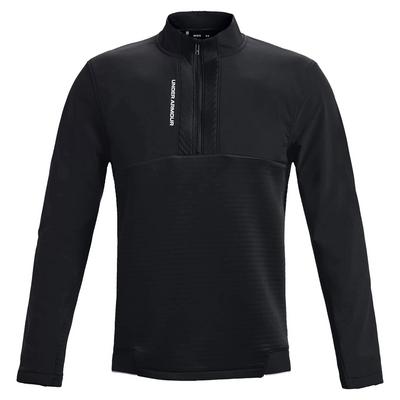 Under Armour Men's UA Storm Daytona Zip Golf Sweater - Black - thumbnail image 1