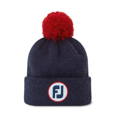 FootJoy FJ Solid Pom Pom Golf Beanie Hat - thumbnail image 5