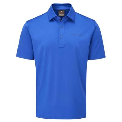 Oscar Jacobson Chap II Tour Golf Polo Shirt - Blue - thumbnail image 2