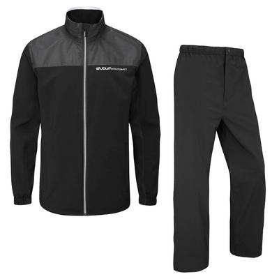 Stuburt Evolution PCT Waterproof Golf Suit - Black - thumbnail image 1