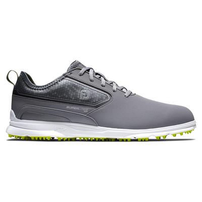 Footjoy Superlites XP Golf Shoe - Grey/White/Lime - thumbnail image 1