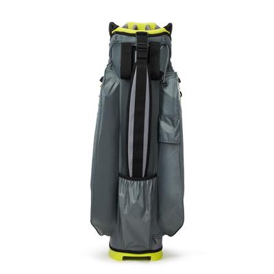 Callaway Golf Chev Dry 14 Waterproof Cart Bag - Charcoal/Flo Yellow - thumbnail image 2