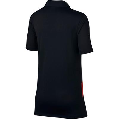 Nike Boys Victory Graphic Dry Polo - Black - thumbnail image 2