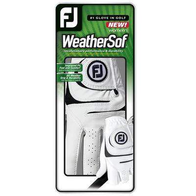 FootJoy WeatherSof Ladies All Weather Golf Glove - White - Multi-Buy Offer - thumbnail image 5