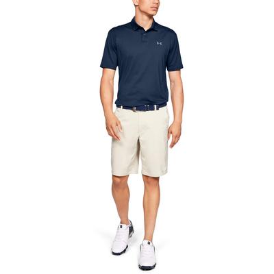 Under Armour Mens Performance 2.0 Golf Polo Shirt - Academy Blue - thumbnail image 4