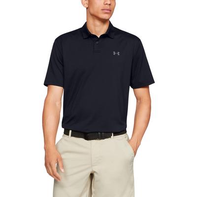 Under Armour Performance 2.0 Golf Polo Shirt - Black - thumbnail image 3