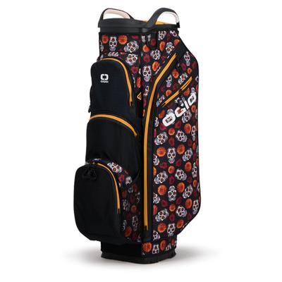 Ogio All Elements Silencer Golf Cart Bag - Sugar Skulls - thumbnail image 1