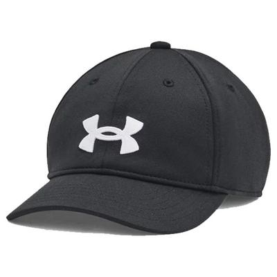 Under Armour Boys' UA Blitzing Adjustable Golf Cap - Black - thumbnail image 1