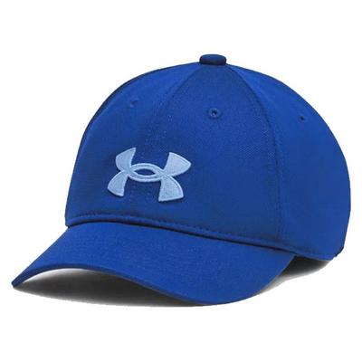 Under Armour Boys' UA Blitzing Adjustable Golf Cap - Tech Blue - thumbnail image 1