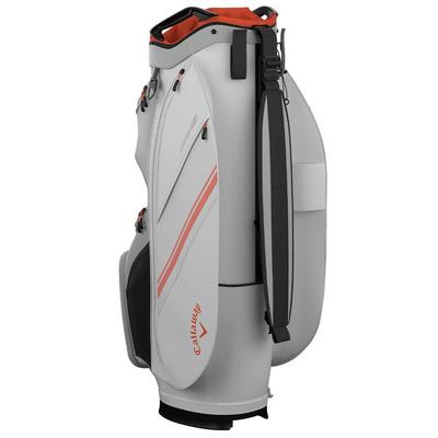 Callaway Chase 14 Golf Cart Bag - White/Silver/Orange - thumbnail image 4