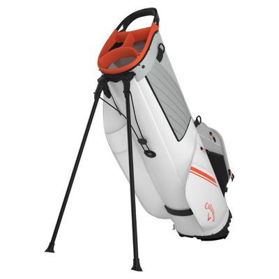 Callaway Chase Golf Stand Bag - White/Silver/Orange - thumbnail image 2