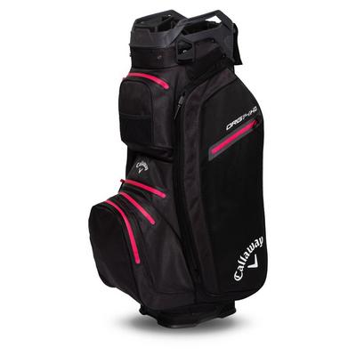 Callaway Org 14 HD Waterproof Golf Cart Bag - Black/Charcoal/Pink - thumbnail image 1