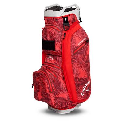 Callaway Org 14 HD Waterproof Golf Cart Bag - Red Palms - thumbnail image 1