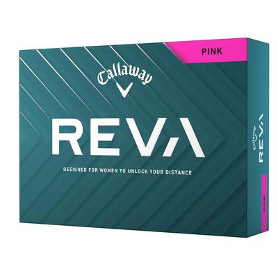 Callaway REVA Ladies Golf Balls - Pink