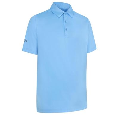 Callaway SS Solid Swing Tech Golf Polo Shirt - Comet Sea Star - thumbnail image 1