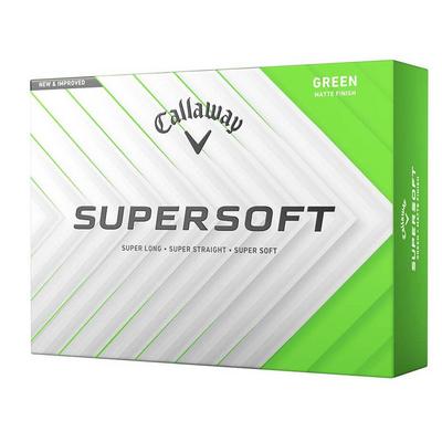 Callaway Supersoft Golf Balls - Green - thumbnail image 1