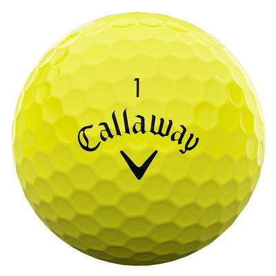 Callaway Supersoft Golf Balls - Yellow - thumbnail image 4