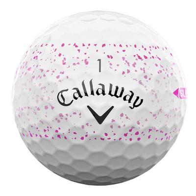 Callaway Supersoft Splatter 360 Golf Balls - Pink - thumbnail image 4