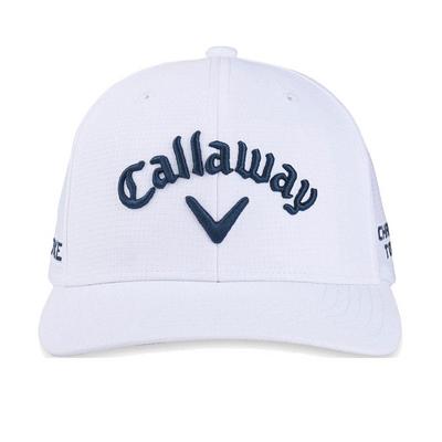Callaway Tour Authentic Performance Pro Golf Cap - White/Navy - thumbnail image 2