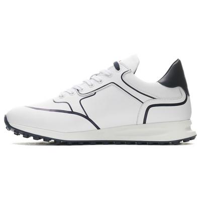Duca Del Cosma Flyer Golf Shoes - White/Navy - thumbnail image 2