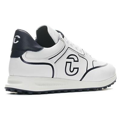 Duca Del Cosma Flyer Golf Shoes - White/Navy - thumbnail image 3