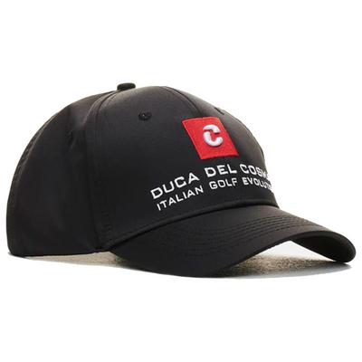 Duca Del Cosma Tour Golf Cap - Black - thumbnail image 1