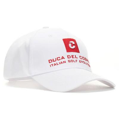 Duca Del Cosma Tour Golf Cap - White - thumbnail image 1