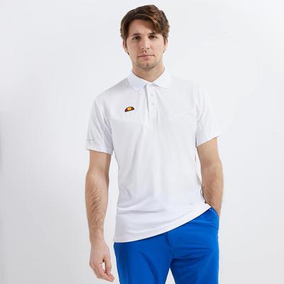 Ellesse Alsino Men's Golf Polo Shirt - White - thumbnail image 3