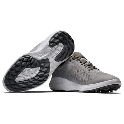 FootJoy Flex Golf Shoes - Heather Grey/Charcoal - thumbnail image 5