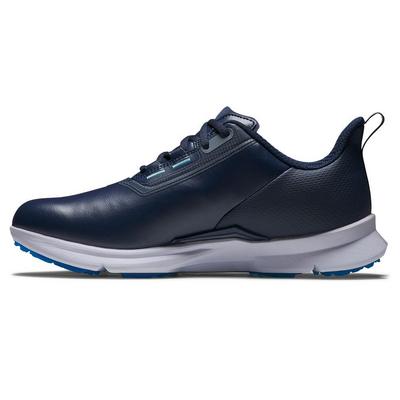 FootJoy Fuel Golf Shoes - Navy/White/Blue - thumbnail image 2