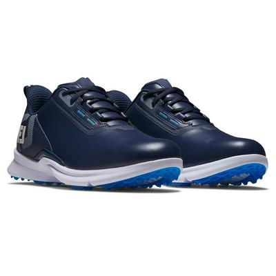 FootJoy Fuel Golf Shoes - Navy/White/Blue - thumbnail image 4