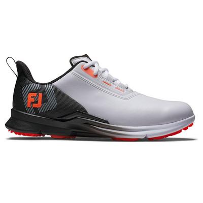 FootJoy Fuel Golf Shoes - White/Black/Red - thumbnail image 1