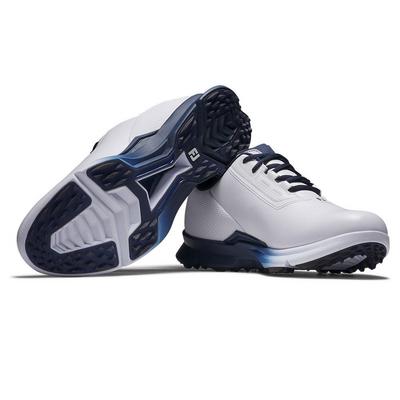 FootJoy Fuel Golf Shoes - White/Navy/Blue - thumbnail image 5