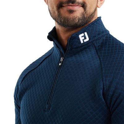 FootJoy Jacquard Thermal Golf Chill-Out - Navy - thumbnail image 5