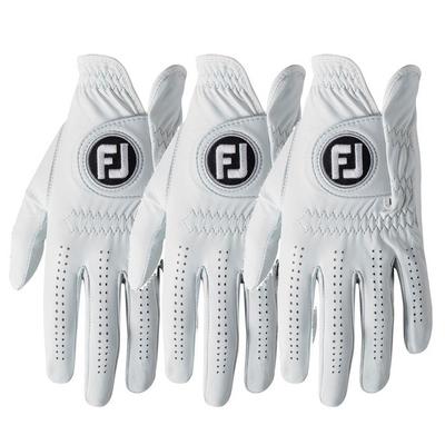 FootJoy Pure Touch Leather Golf Glove - White - Multi-Buy Offer - thumbnail image 1