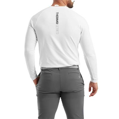 FootJoy ThermoSeries Fleece Golf Base Layer - White - thumbnail image 4