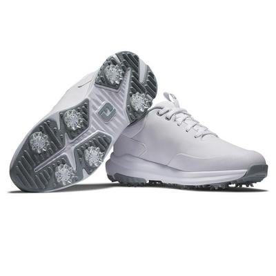 FootJoy Tour Rival Ladies Golf Shoes - White/White/Grey - thumbnail image 5