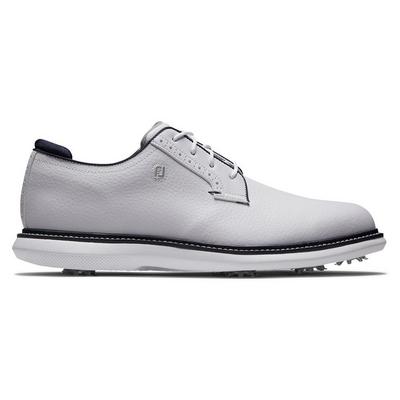 FootJoy Traditions Golf Shoe - White/White/Navy