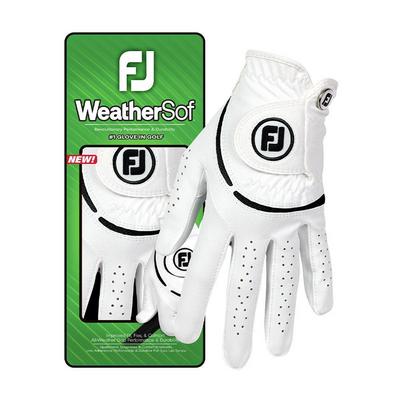 FootJoy 2024 WeatherSof Womens White Golf Glove - thumbnail image 2