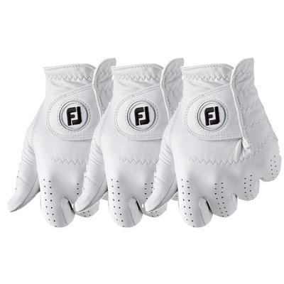 FootJoy CabrettaSof Golf Glove - White - Multi-Buy Offer
