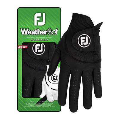 FootJoy 2024 WeatherSof Womens Black Golf Glove - thumbnail image 2