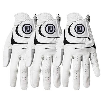 FootJoy WeatherSof Ladies All Weather Golf Glove - White - Multi-Buy Offer - thumbnail image 1