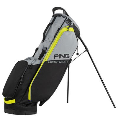 Ping Hooferlite 231 Golf Stand Bag - Black/Iron/Neon Yellow - thumbnail image 2