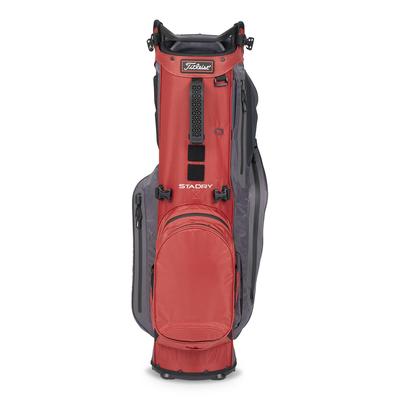 Titleist Hybrid 14 StaDry Golf Stand Bag - Dark Red/Graphite - thumbnail image 3