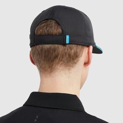 Ellesse Pineta Flat Peak Golf Cap - Black - thumbnail image 2